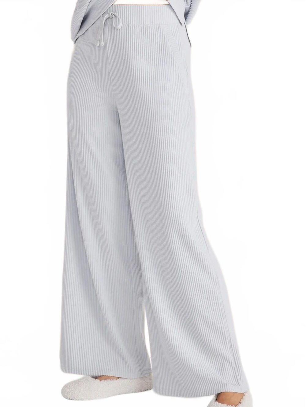 Haven Well Within Blue Ribbed Lounge Pants XL NWT Soft